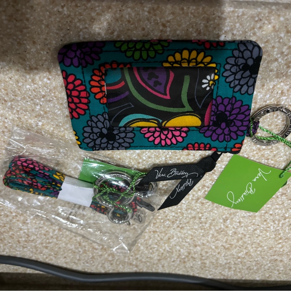 Vera Bradley Mickey Mouse 90th Anniversary special ID and lanyard